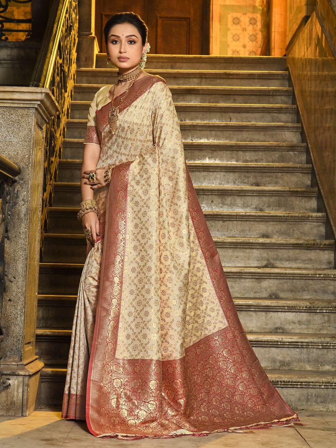 BUNAWAT MINAKARI SILK Banarasi Silk Saree Wholesale catalog