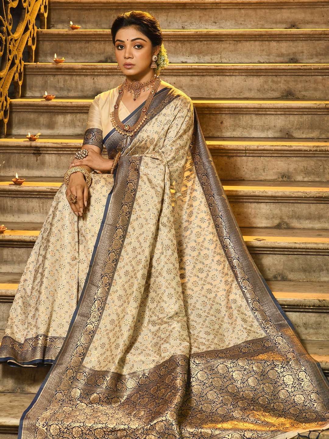 BUNAWAT MINAKARI SILK Banarasi Silk Saree Wholesale catalog
