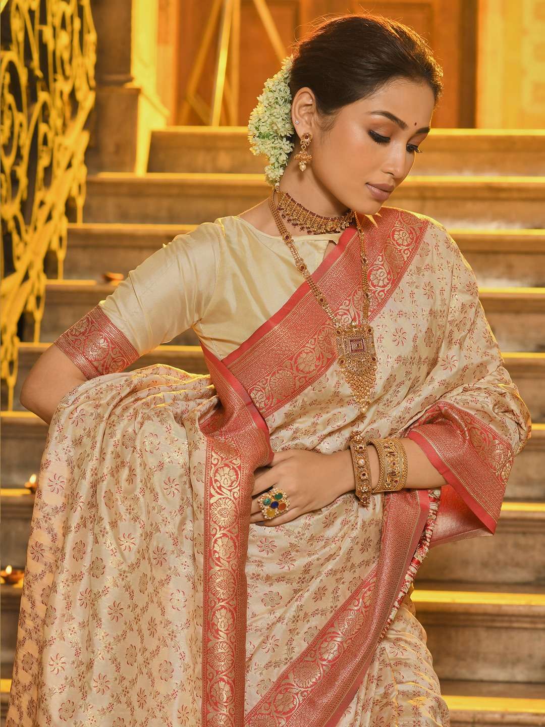 BUNAWAT MINAKARI SILK Banarasi Silk Saree Wholesale catalog
