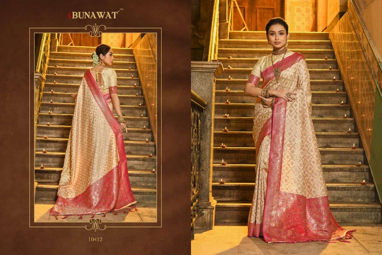 BUNAWAT MINAKARI SILK Banarasi Silk Saree Wholesale catalog