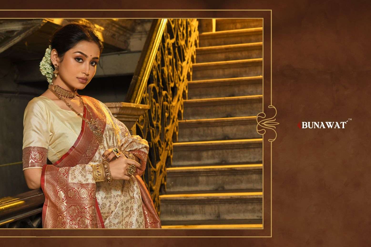 BUNAWAT MINAKARI SILK Banarasi Silk Saree Wholesale catalog