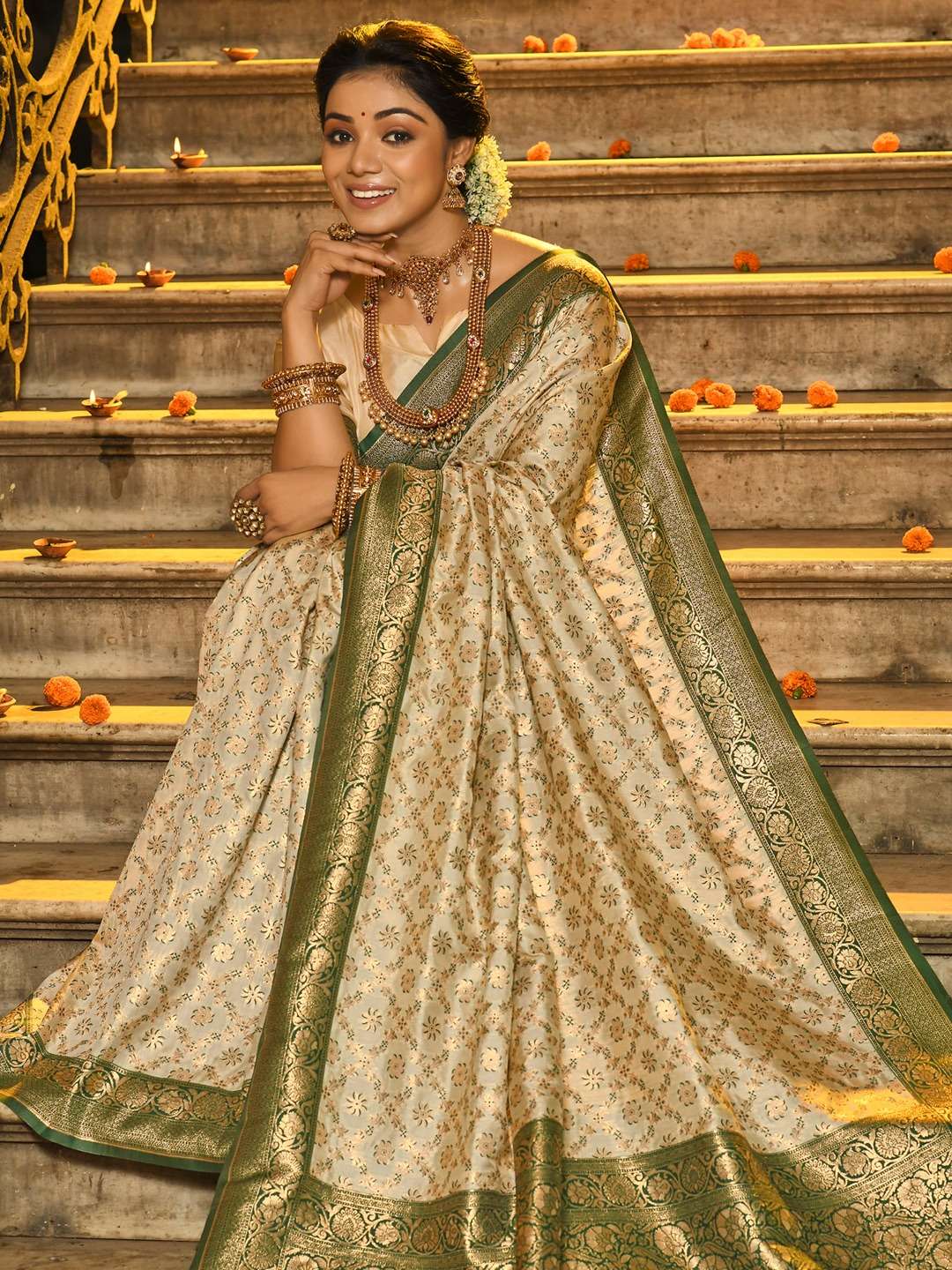 BUNAWAT MINAKARI SILK Banarasi Silk Saree Wholesale catalog
