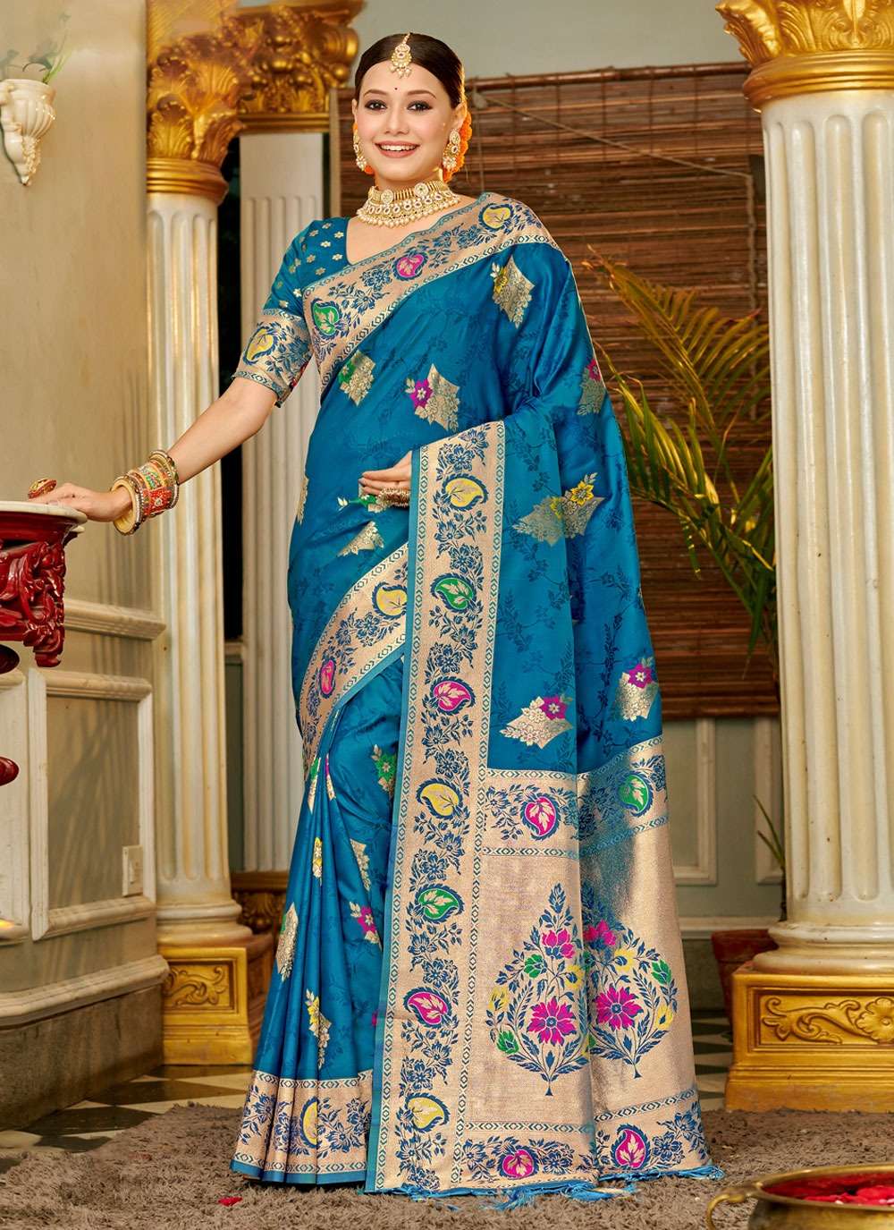 BUNAWAT SEHNAI Banarasi Silk Saree Wholesale catalog