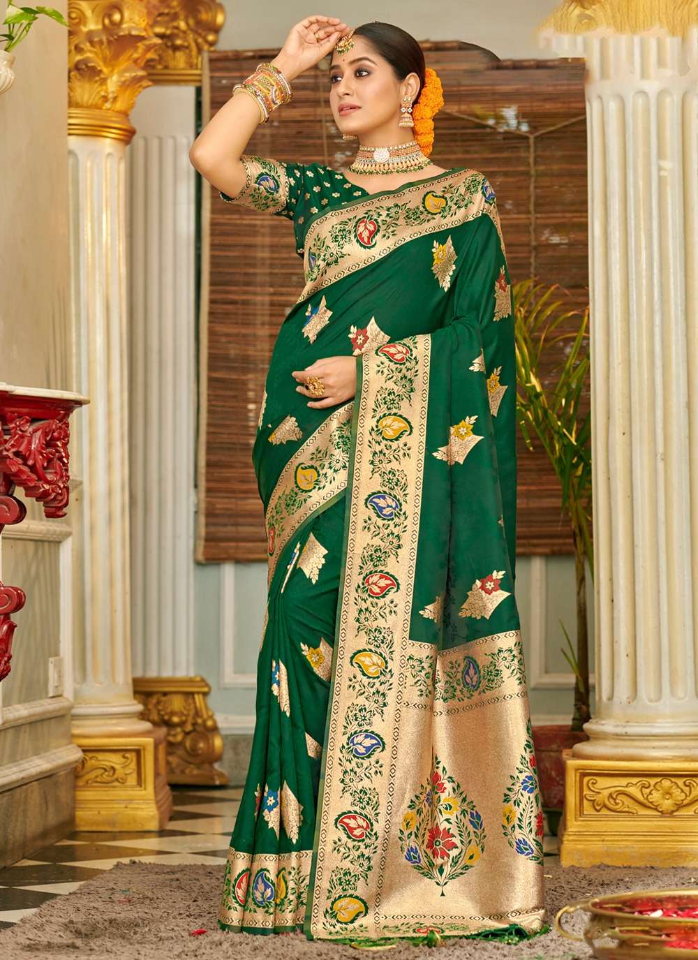 BUNAWAT SEHNAI Banarasi Silk Saree Wholesale catalog