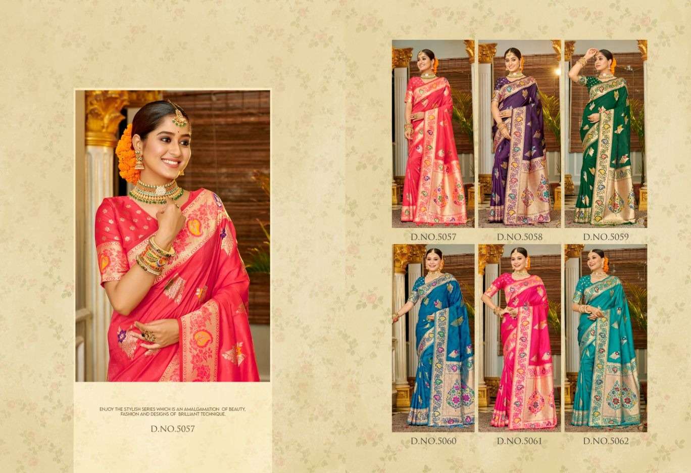 BUNAWAT SEHNAI Banarasi Silk Saree Wholesale catalog