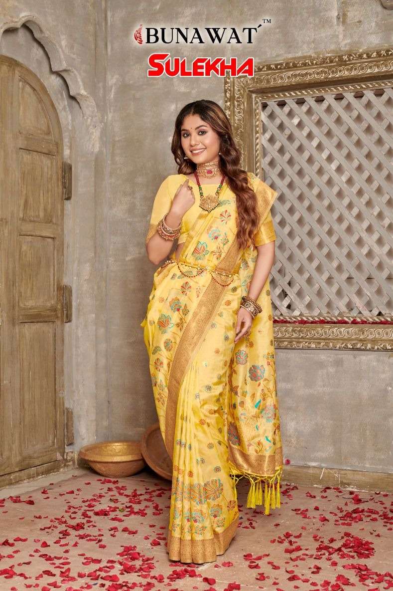 BUNAWAT SULEKHA Banarasi Silk Saree Wholesale catalog