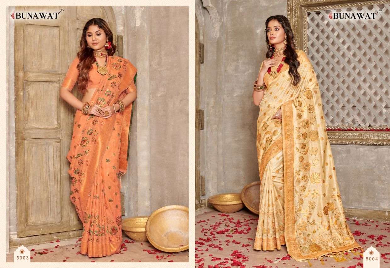 BUNAWAT SULEKHA Banarasi Silk Saree Wholesale catalog