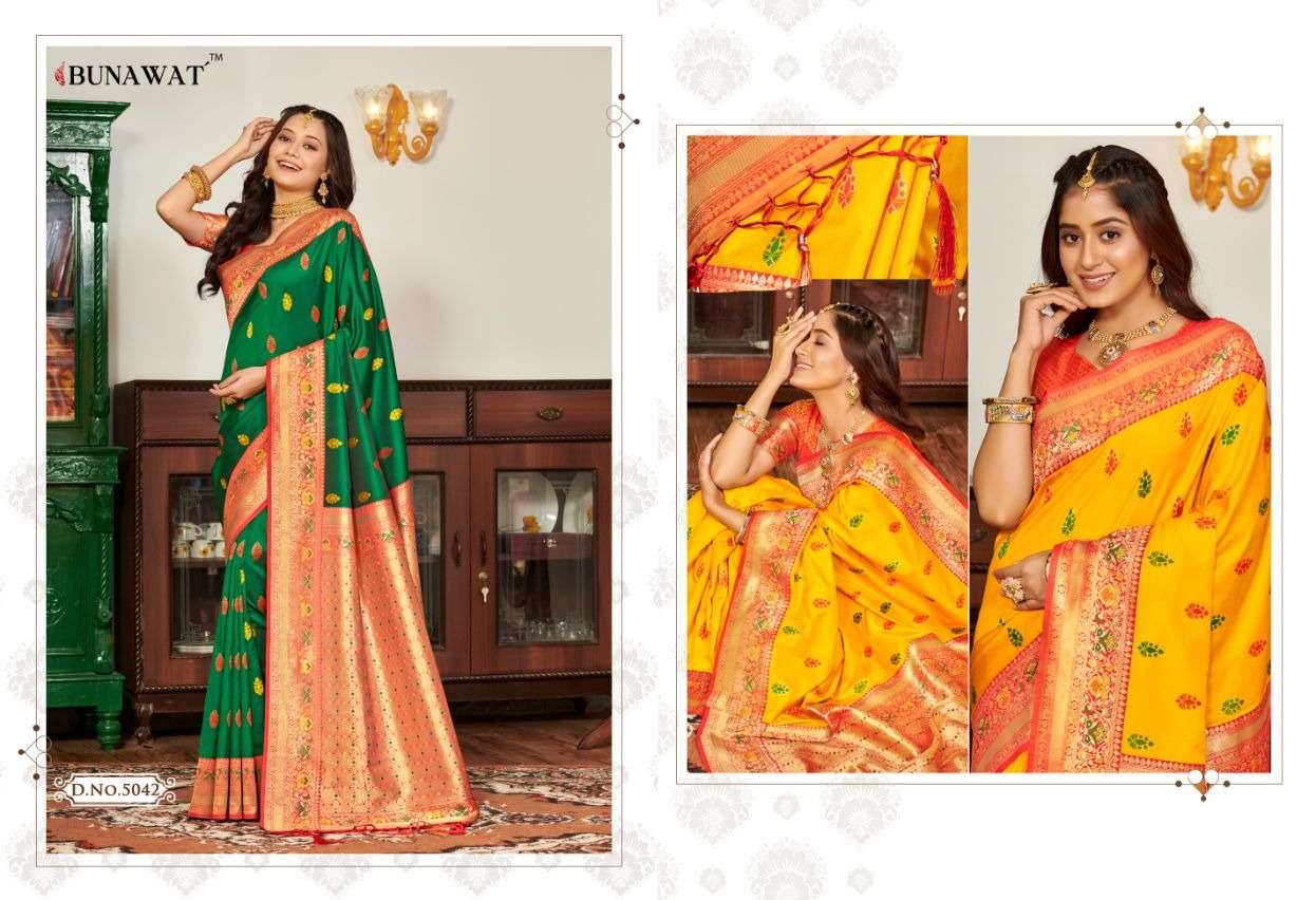 BUNAWAT UTSAV Banarasi Silk Saree Wholesale catalog