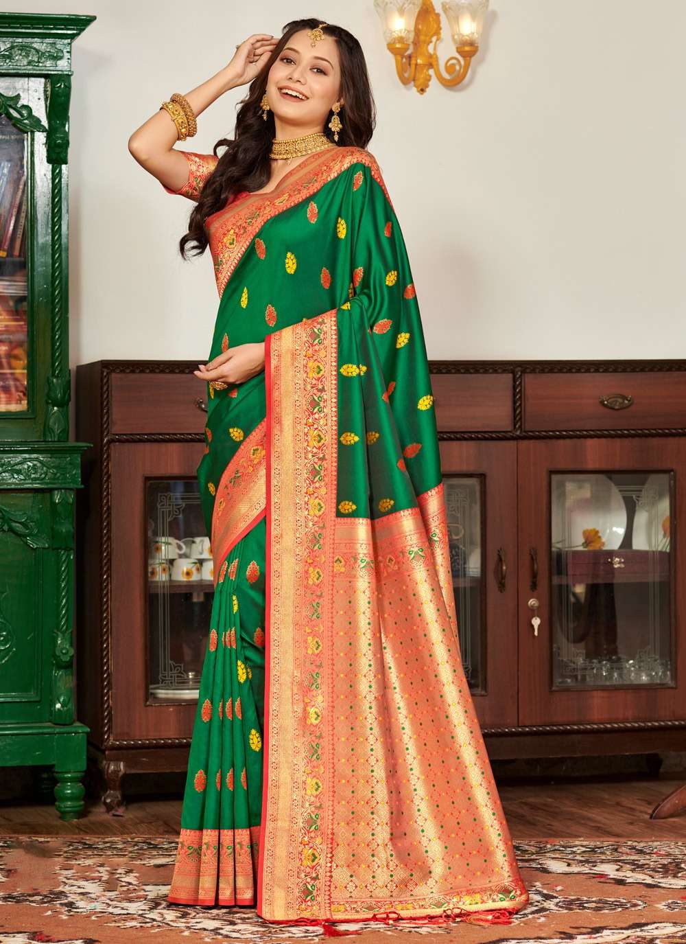 BUNAWAT UTSAV Banarasi Silk Saree Wholesale catalog