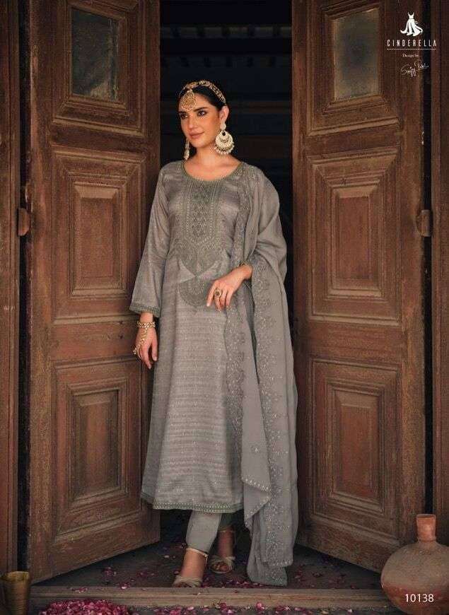 CINDERELAA ETERNITY SILK JAQUARD Salwar Kameez Wholesale catalog