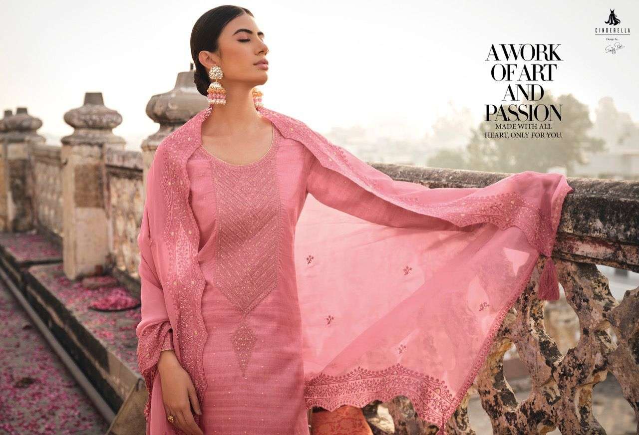 CINDERELAA ETERNITY SILK JAQUARD Salwar Kameez Wholesale catalog