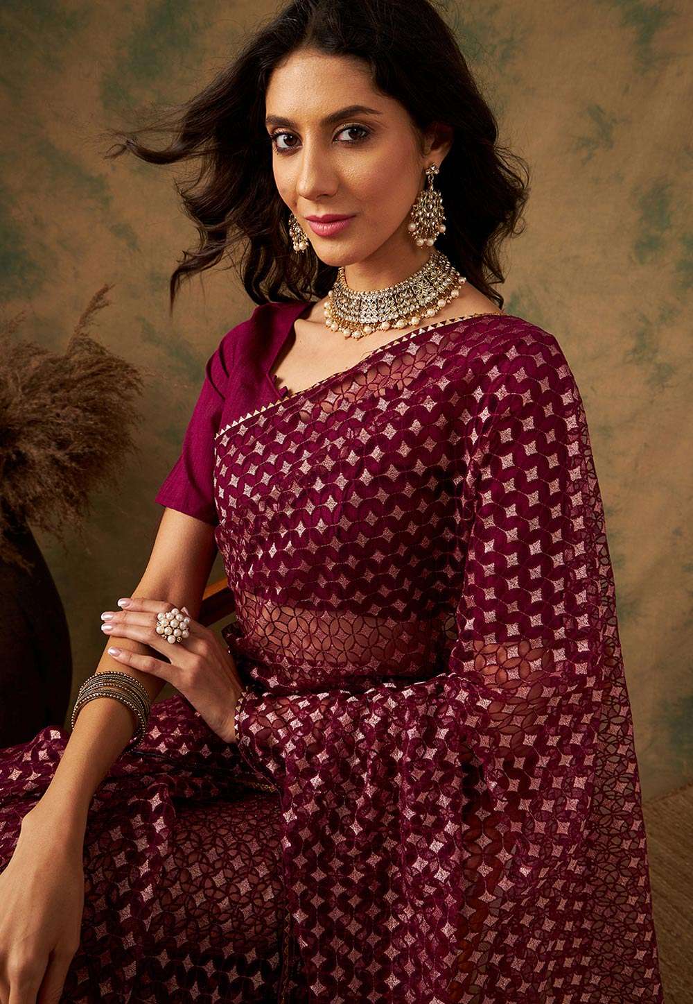 Color Design 805 Fancy Jari Net Saree Collection Wholesale catalog