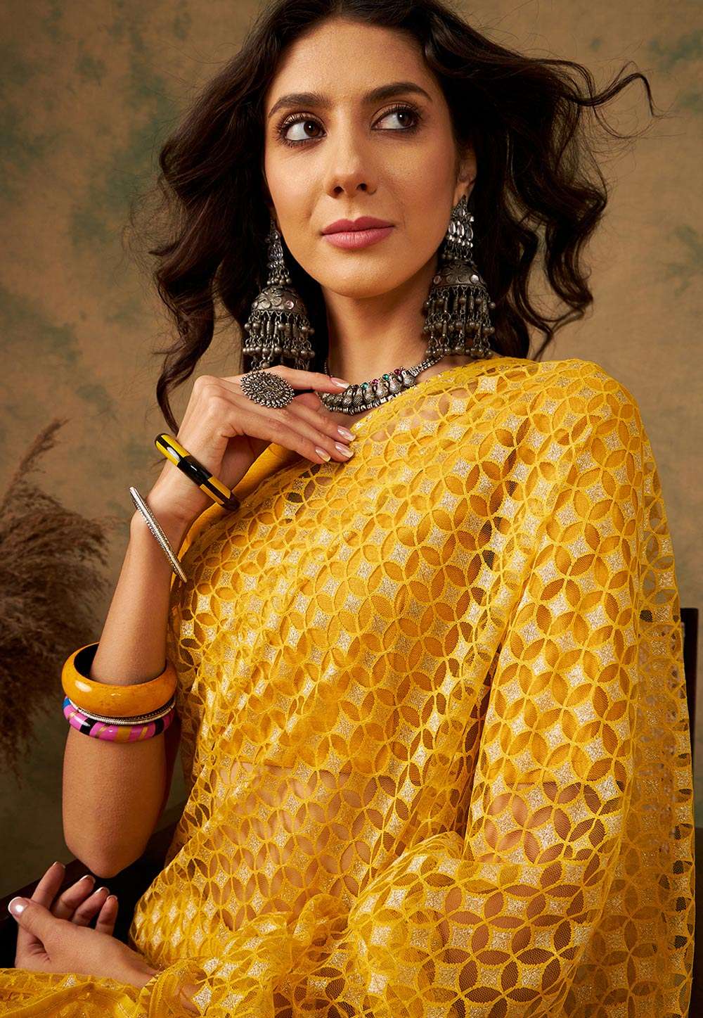 Color Design 805 Fancy Jari Net Saree Collection Wholesale catalog