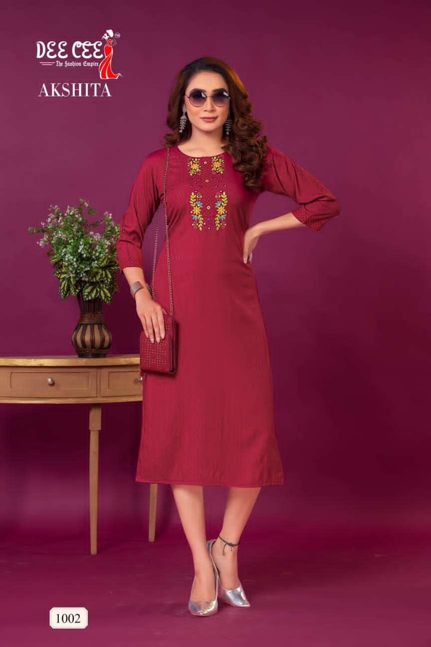 DeeCee AKSHITA Kurti Wholesale catalog
