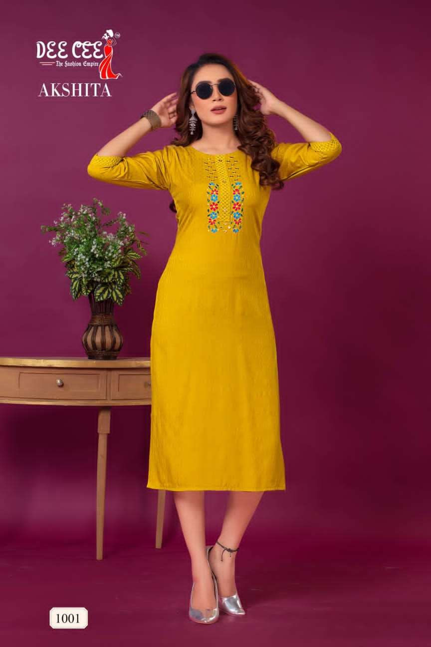 DeeCee AKSHITA Kurti Wholesale catalog