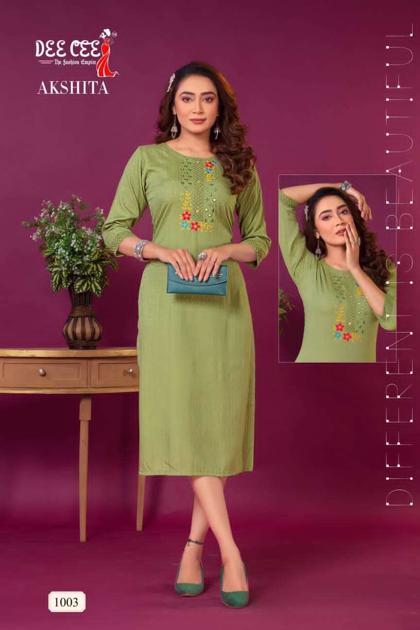 DeeCee AKSHITA Kurti Wholesale catalog