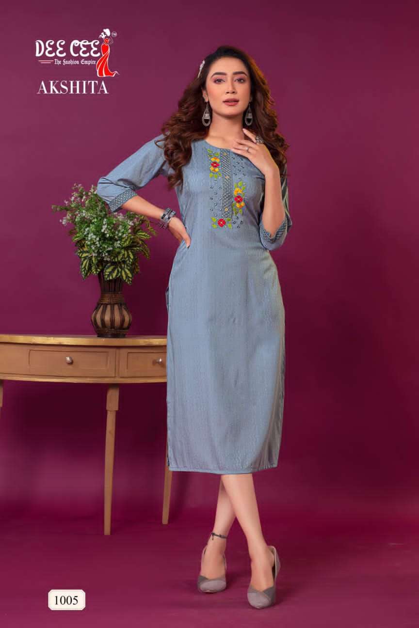 DeeCee AKSHITA Kurti Wholesale catalog