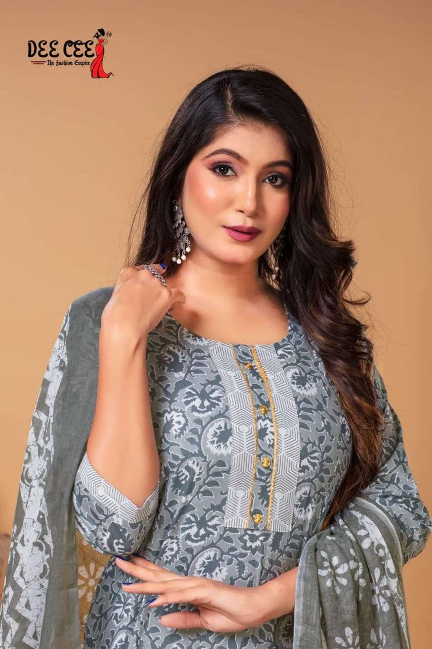 DeeCee BURFI Cotton Kurti Wholesale catalog