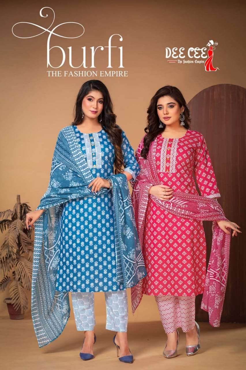 DeeCee BURFI Cotton Kurti Wholesale catalog