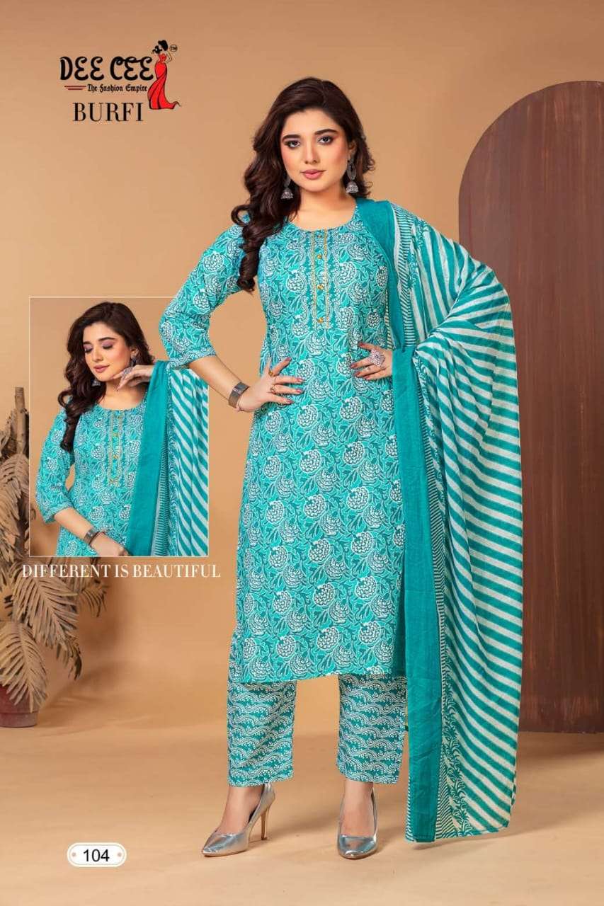 DeeCee BURFI Cotton Kurti Wholesale catalog