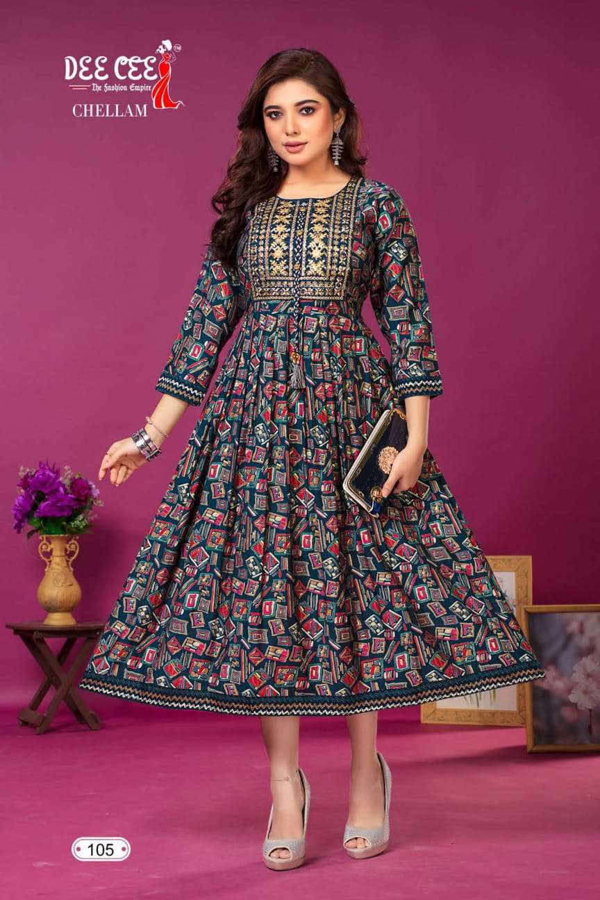 DeeCee CHELLAM Kurti Wholesale catalog