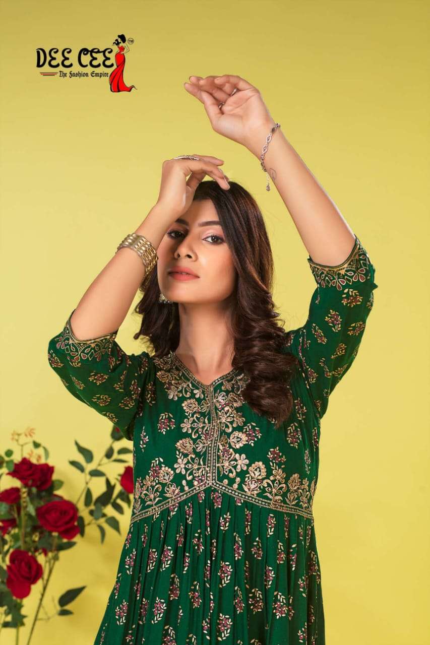 DeeCee DIYA ALIA CUT  Kurti Wholesale catalog