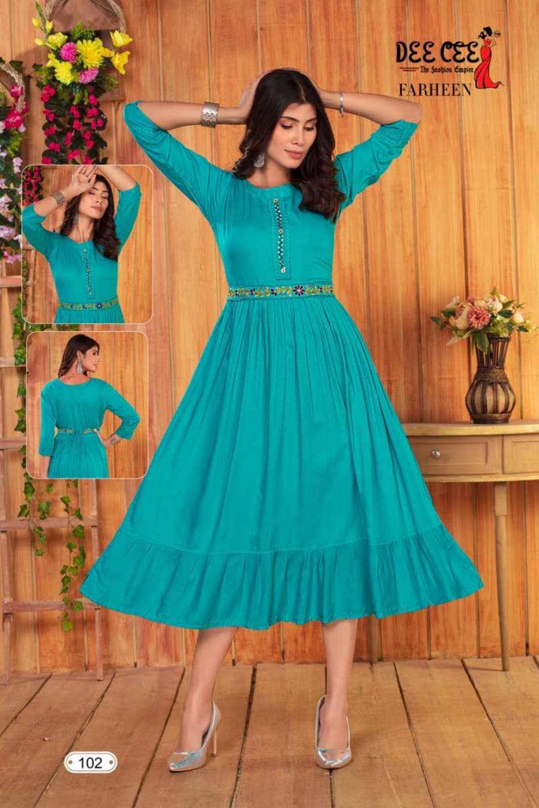 DEECEE FARHEEN Kurti Wholesale catalog