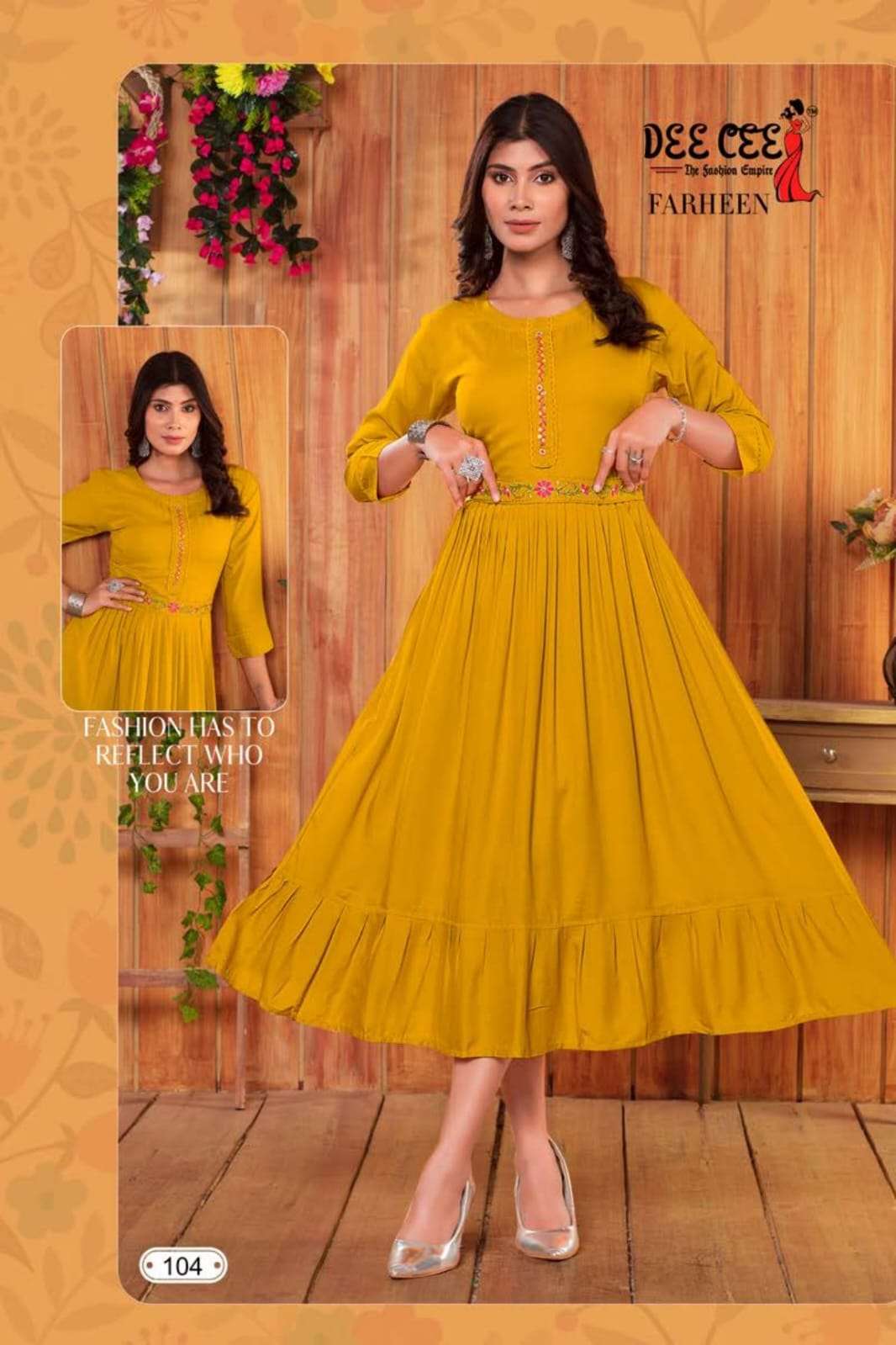 DEECEE FARHEEN Kurti Wholesale catalog