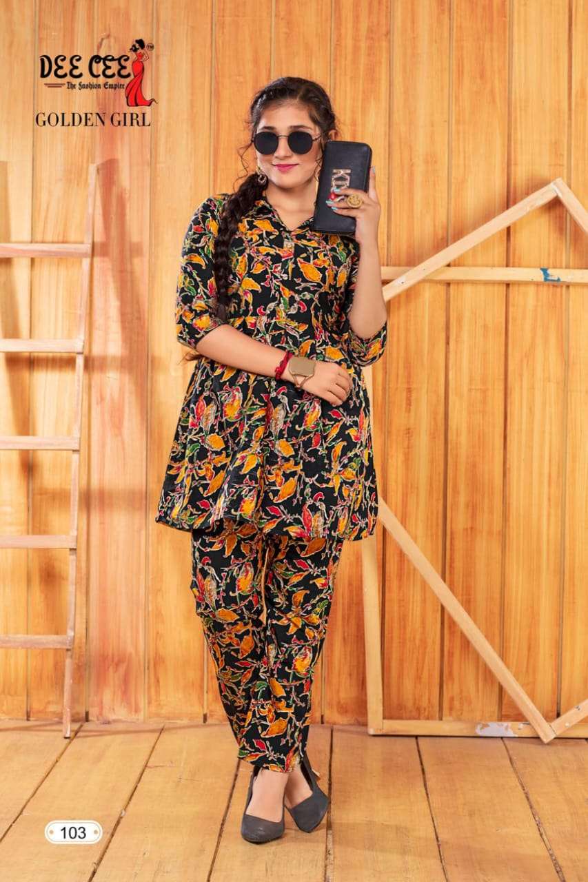 DEECEE GOLDEN GIRL Kurti Wholesale catalog