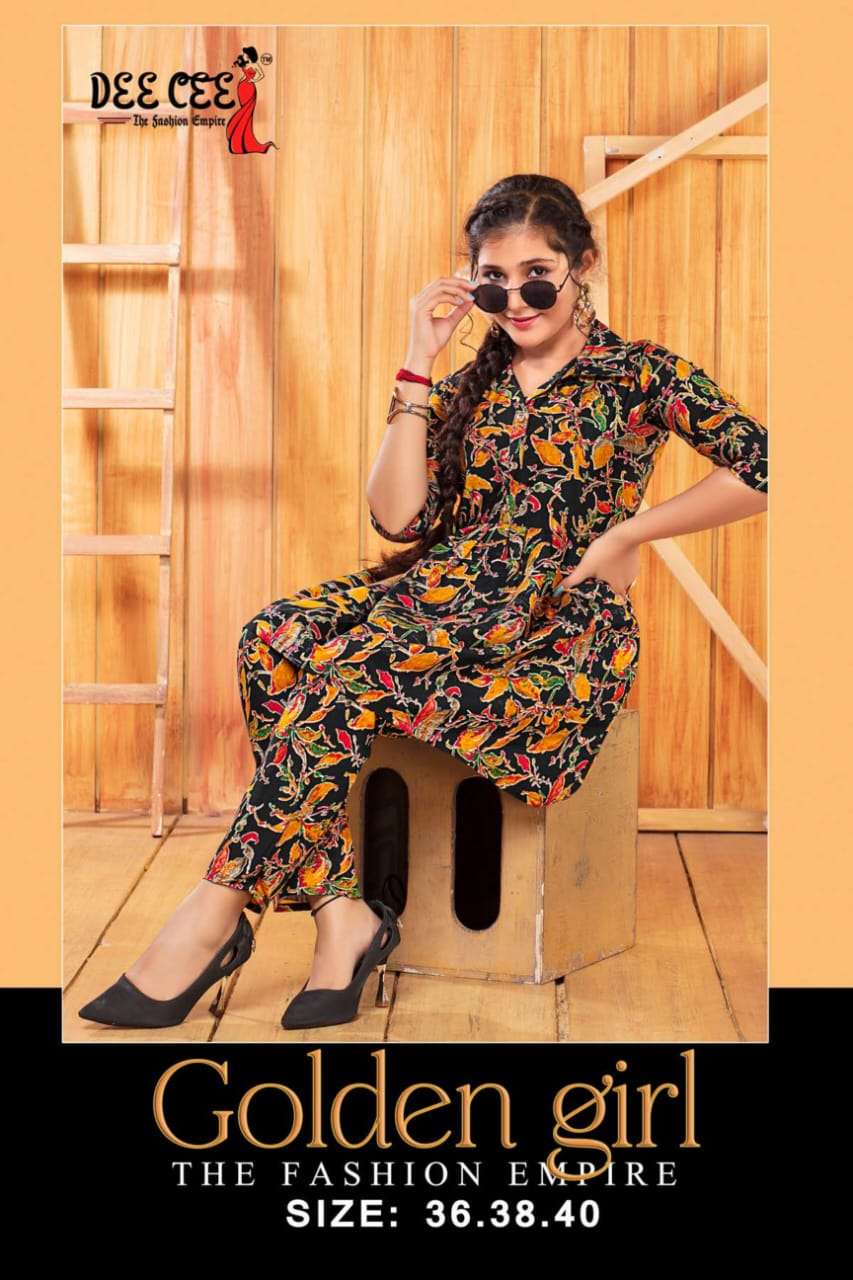 DEECEE GOLDEN GIRL Kurti Wholesale catalog