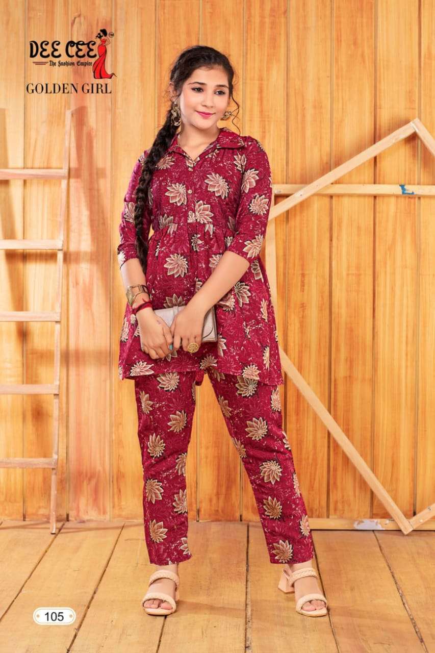 DEECEE GOLDEN GIRL Kurti Wholesale catalog