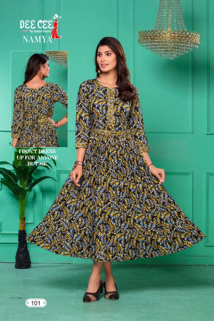 DeeCee NAMYA Kurti Wholesale catalog