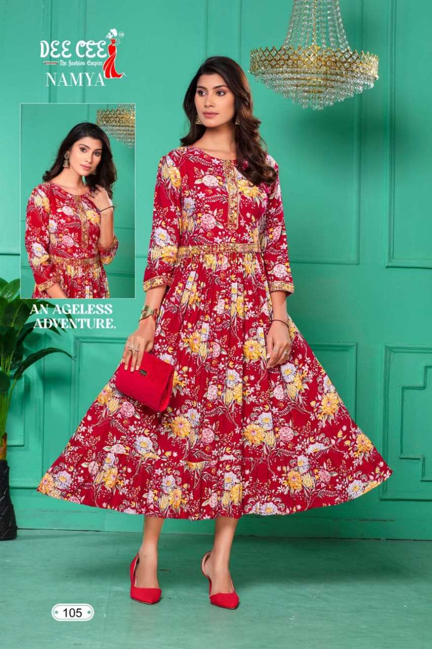 DeeCee NAMYA Kurti Wholesale catalog