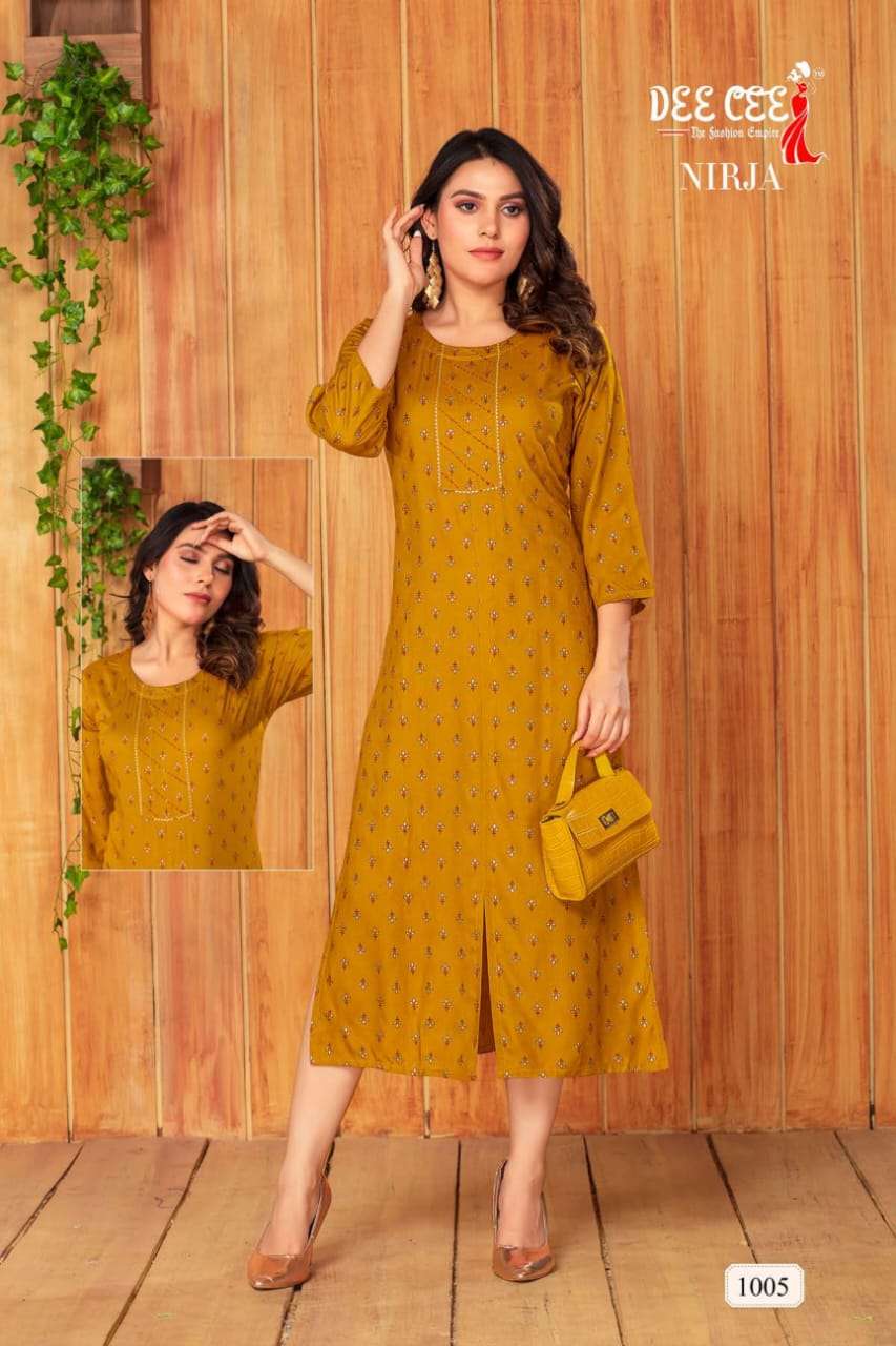 DeeCee NIRJA Kurti Wholesale catalog