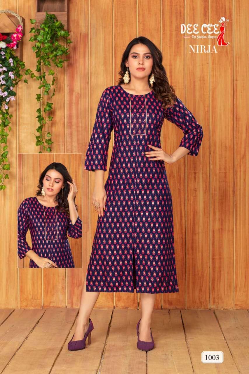DeeCee NIRJA Kurti Wholesale catalog