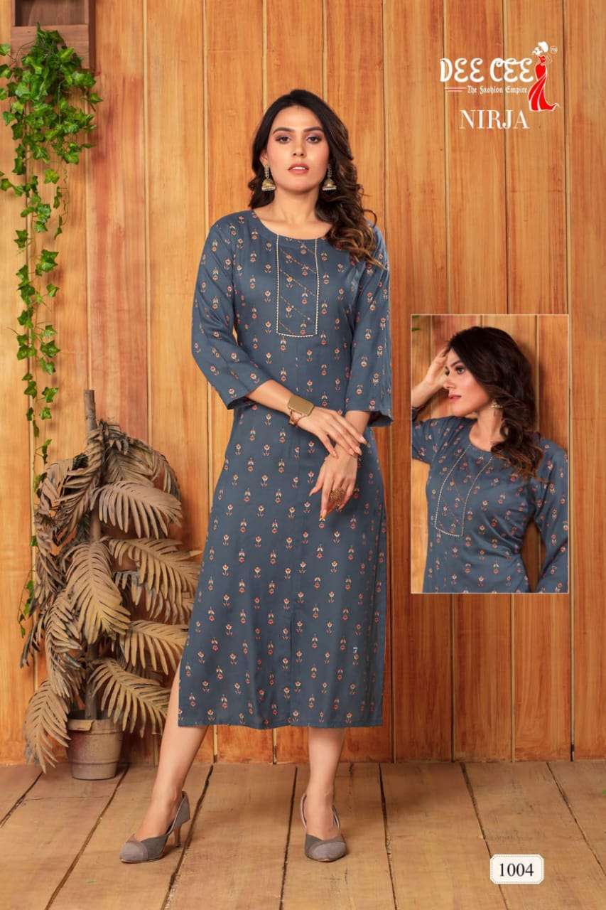 DeeCee NIRJA Kurti Wholesale catalog