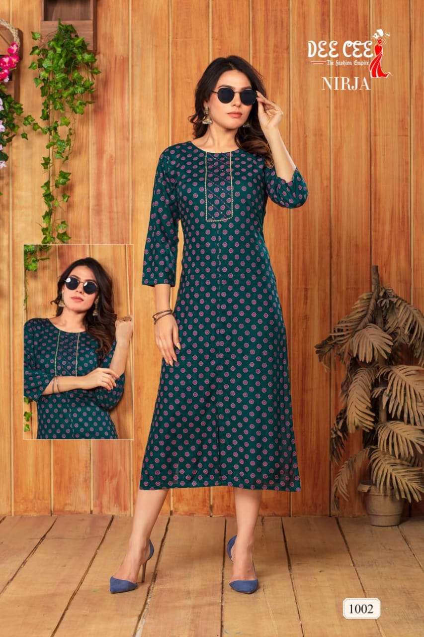 DeeCee NIRJA Kurti Wholesale catalog