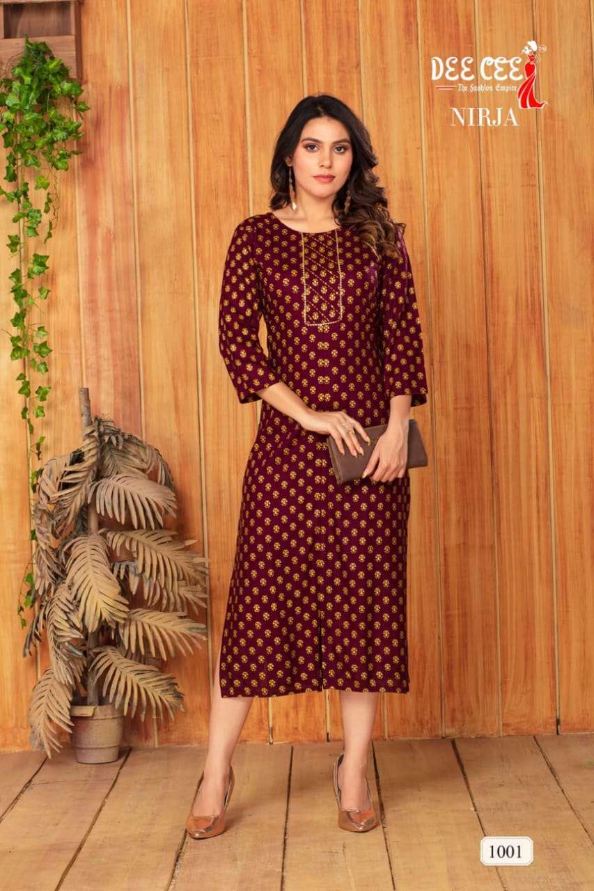 DeeCee NIRJA Kurti Wholesale catalog
