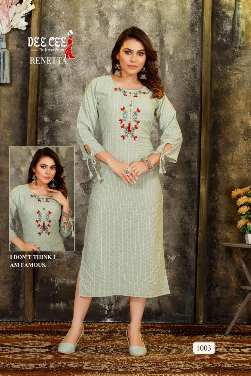 DeeCee RENETTA Kurti Wholesale catalog