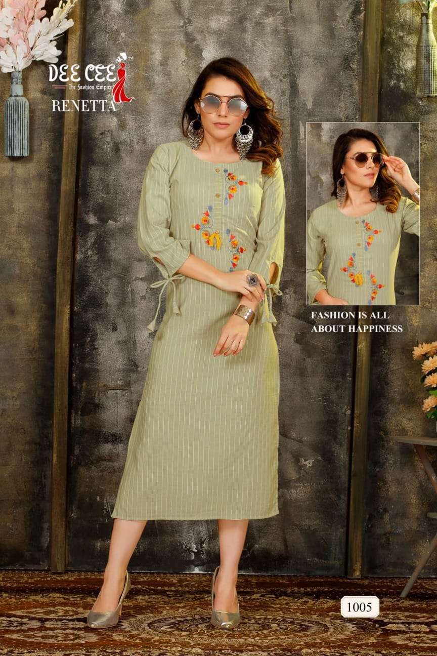 DeeCee RENETTA Kurti Wholesale catalog