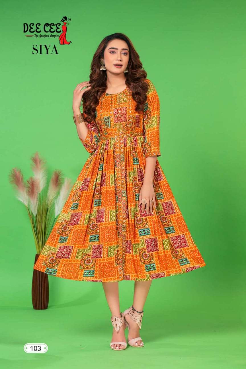 DeeCee SIYA Kurti Wholesale catalog