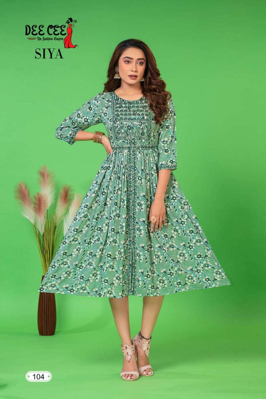 DeeCee SIYA Kurti Wholesale catalog