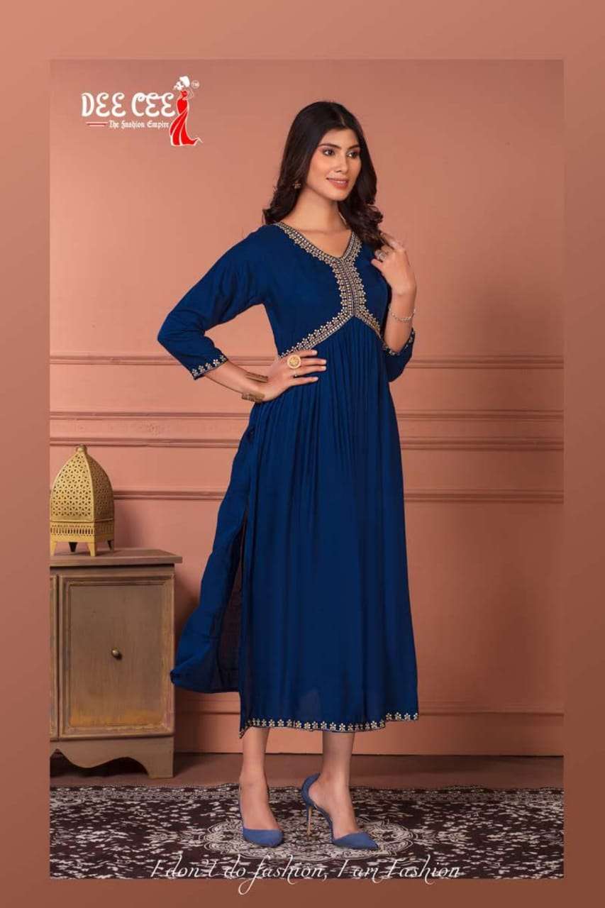 DEECEE STUTI NAIRA CUT Kurti Wholesale catalog