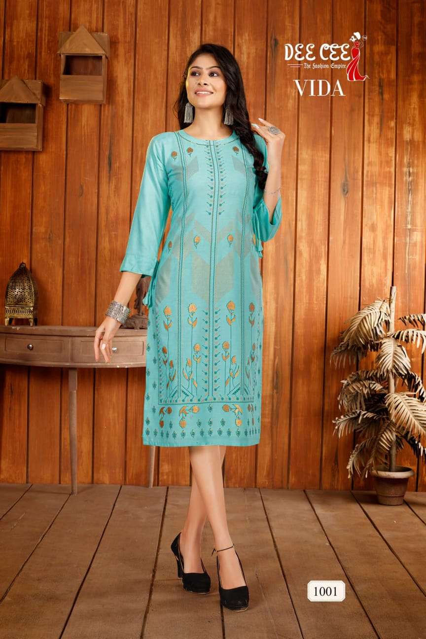 DeeCee VIDA Kurti Wholesale catalog