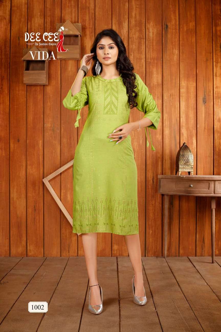 DeeCee VIDA Kurti Wholesale catalog