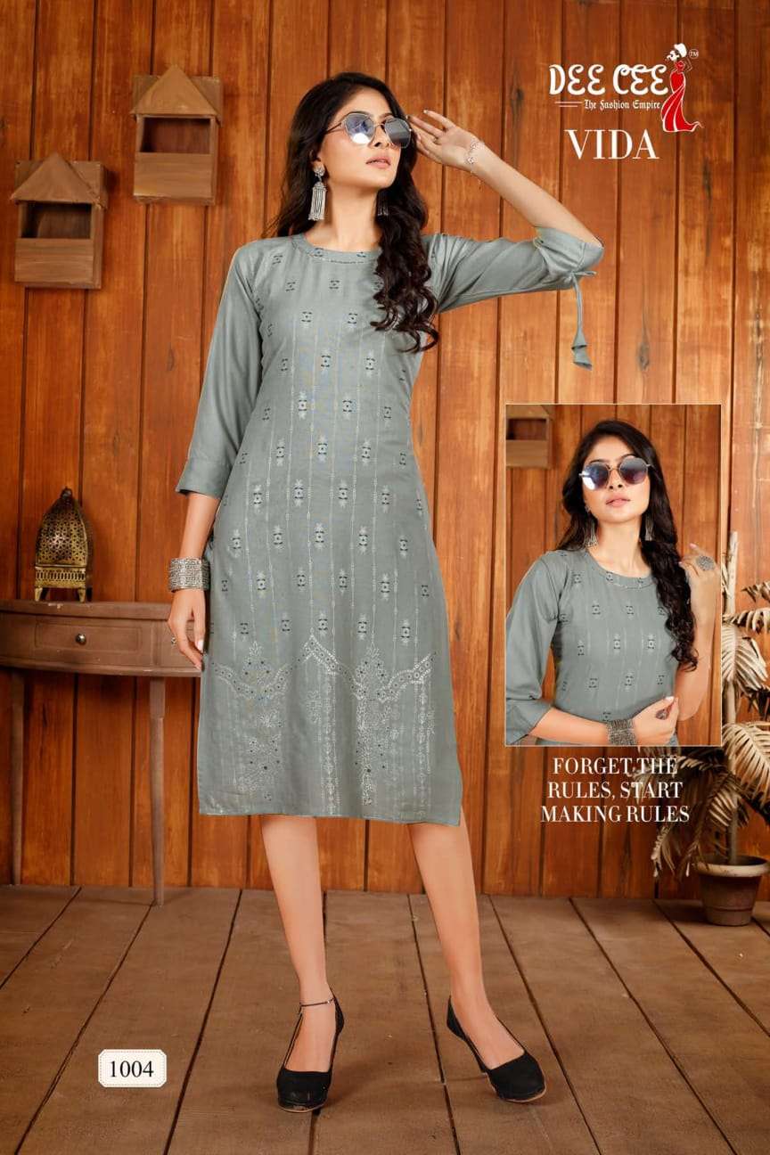 DeeCee VIDA Kurti Wholesale catalog