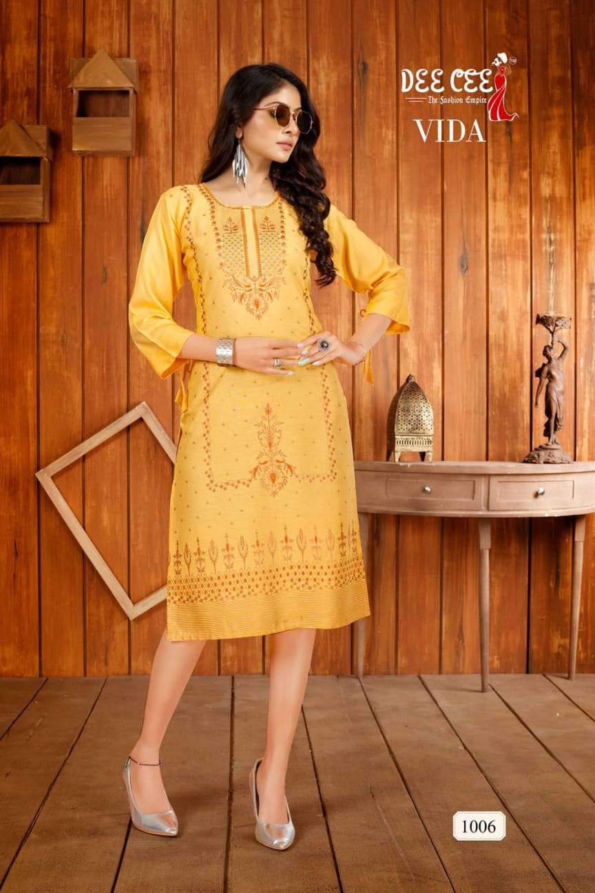 DeeCee VIDA Kurti Wholesale catalog