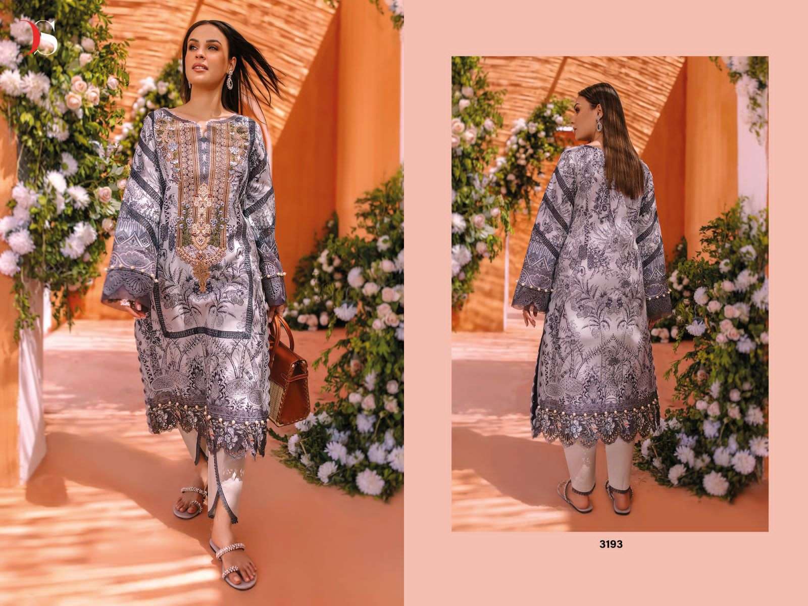 Deepsy Jade Solitarite Vol 23 Chiffon Dupatta Pakistani Salwar Suits Wholesale catalog