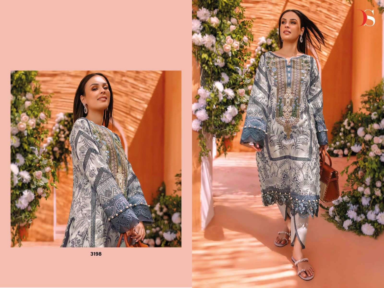 Deepsy Jade Solitarite Vol 23 Chiffon Dupatta Pakistani Salwar Suits Wholesale catalog
