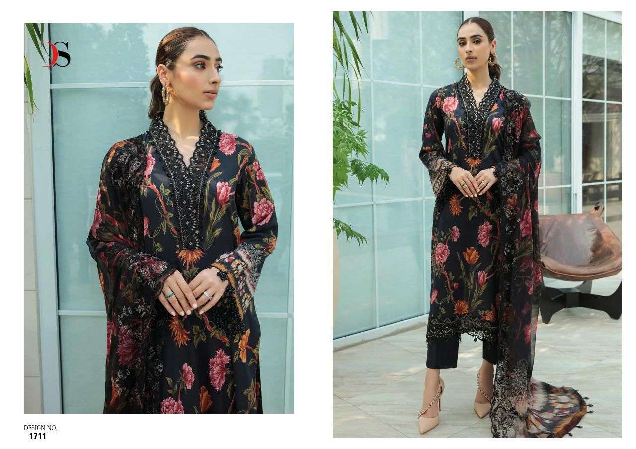 DEEPSY SUITS  Chunari lawn Mini Nx embroidered cotton Mal -Mal dupatta Salwar Kameez Wholesale catalog
